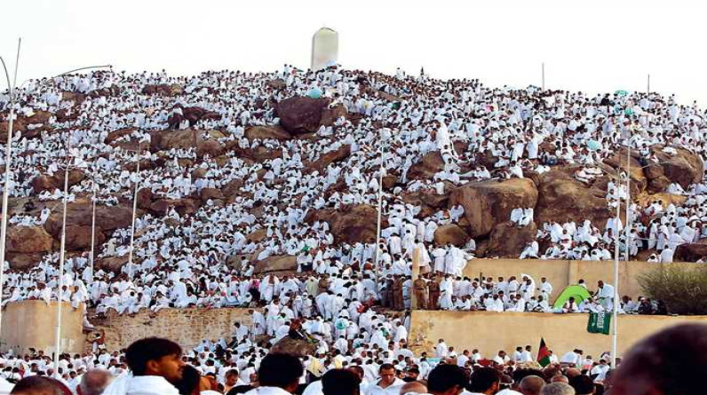 بث مباشر.. حجاج بيت الله يؤدون الركن الأعظم على جبل عرفات